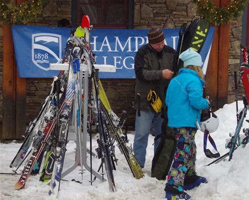 Sugarbush and Champlain College offer on-snow film camp.