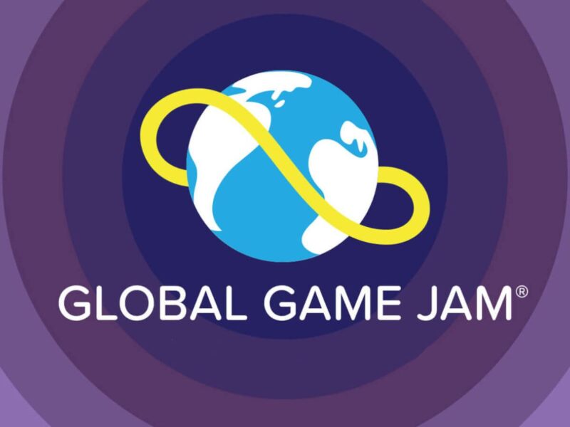 illustration of the global game jam logo