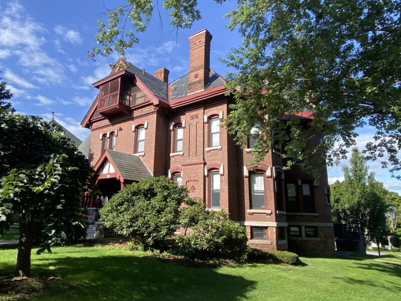 A photo of Hill hall during the daytime