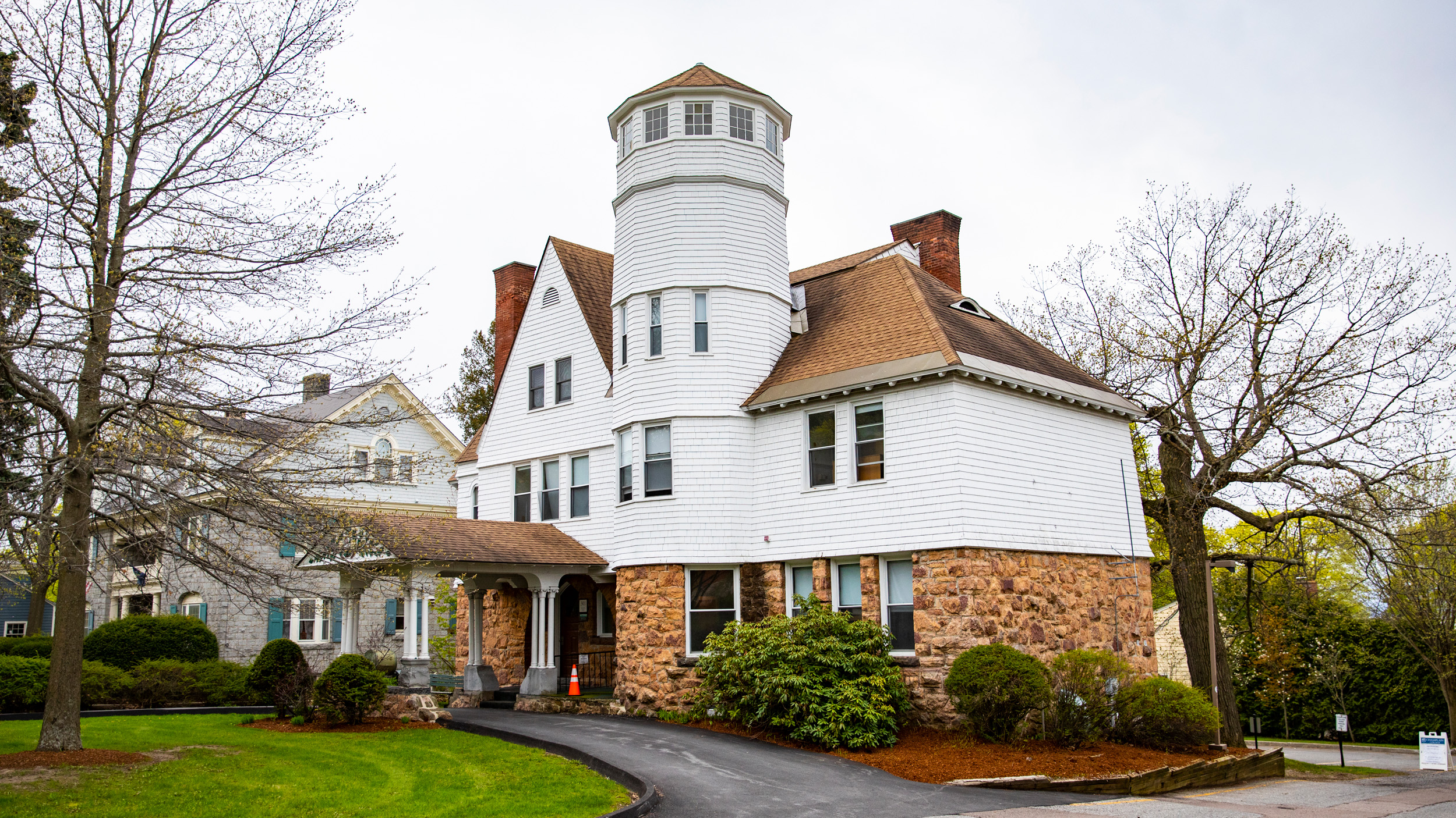 A photo of Jensen hall during the daytime