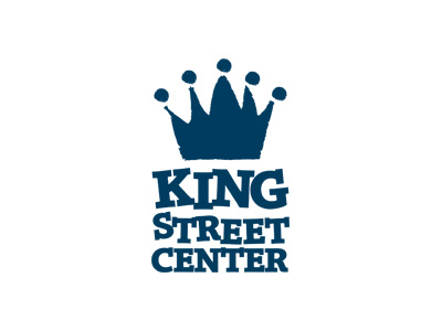 King Street Center logo in navy