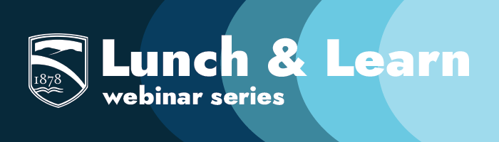 Champlain College Lunch & Learn Webinar Series logo