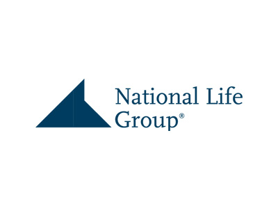 National Life Group logo in navy
