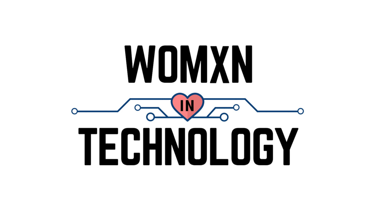 Womxn In Tech logo created by Savannah Ciak