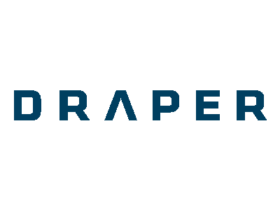 draper logo in navy