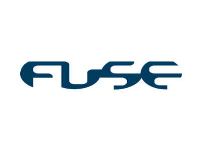 Fuse logo in navy