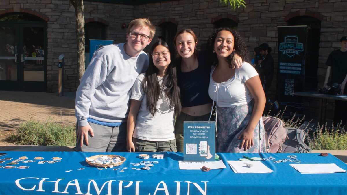 Student Government Associations activity fair table