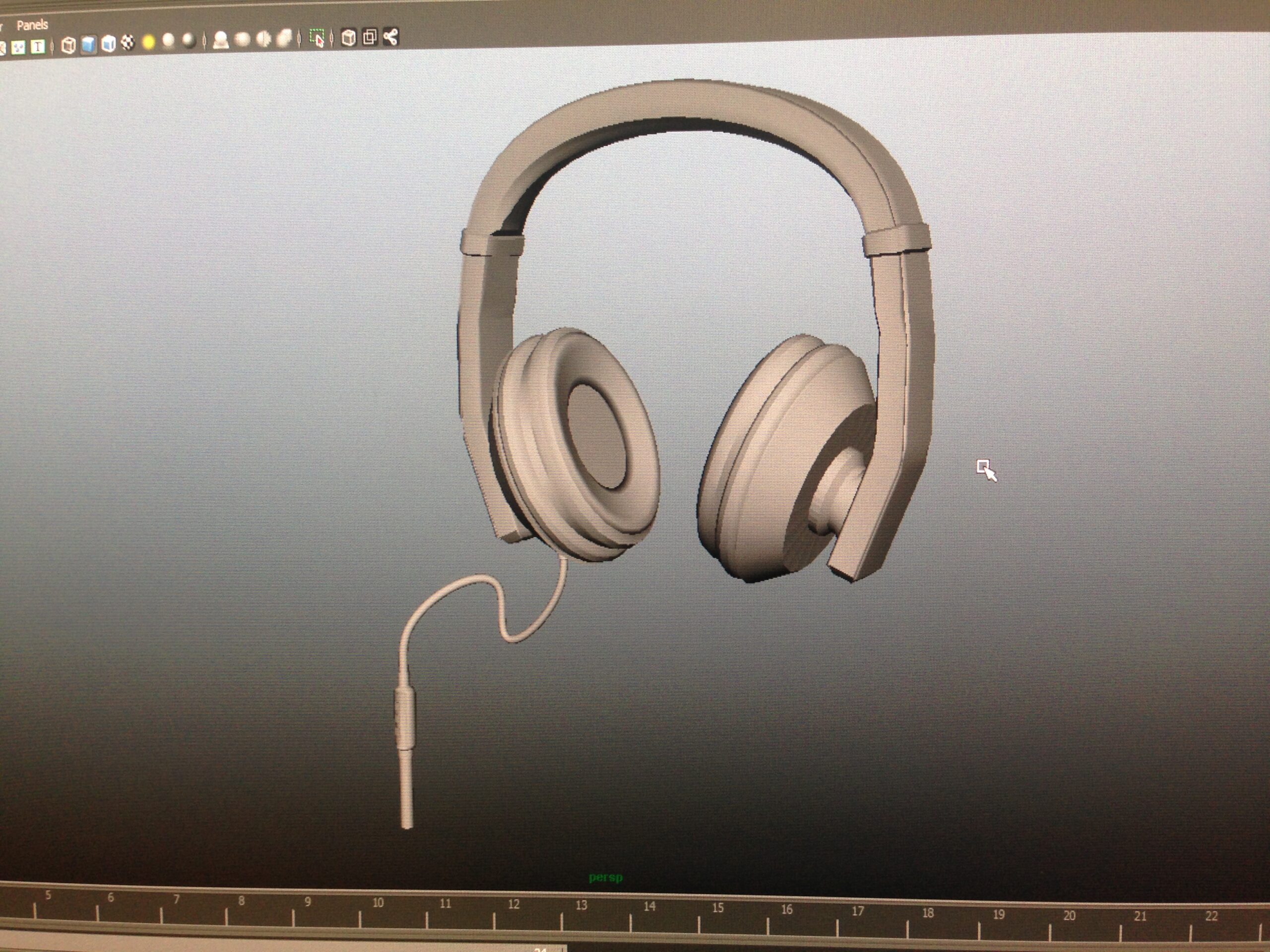An asset created by Michael in the software Maya during his introductionary time at Champlain.