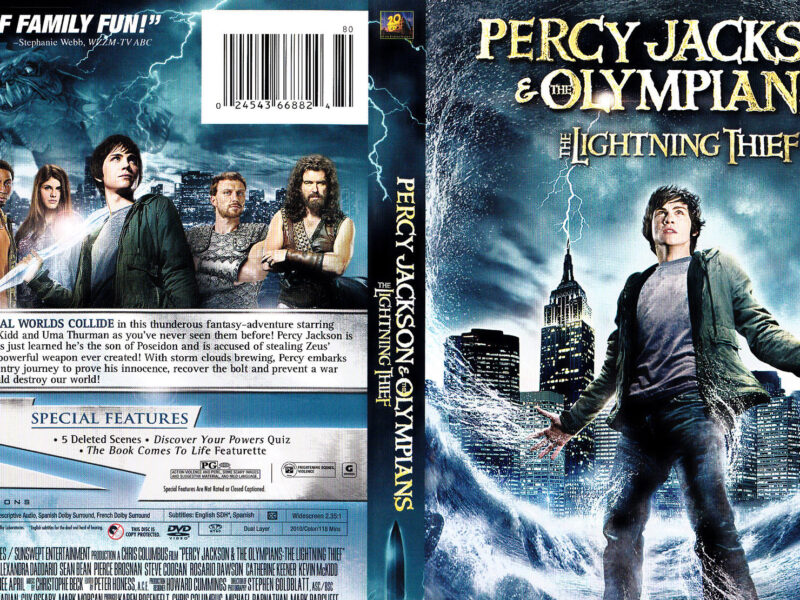 Percy Jackson movie sleeve