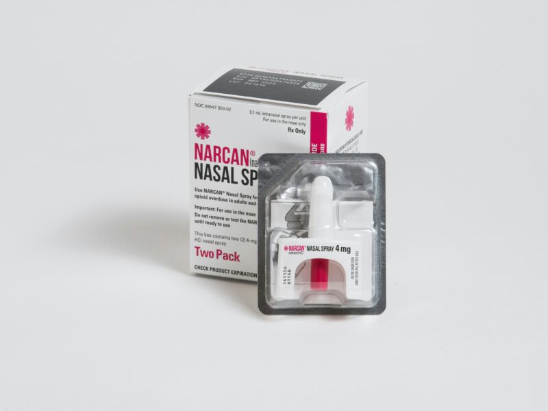 a stock image of naloxone (narcan)