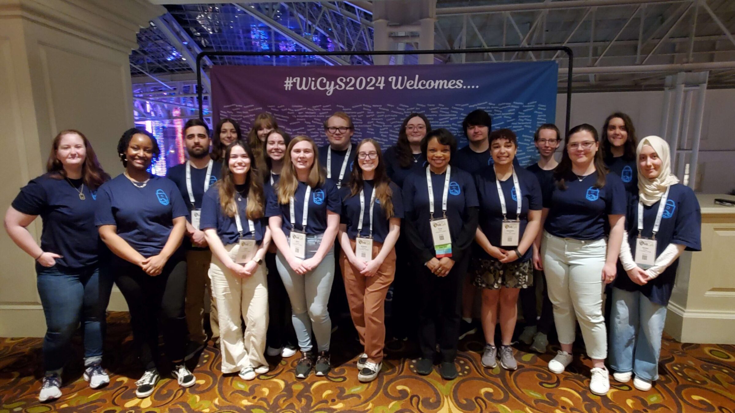 women in cybersecurity group photo