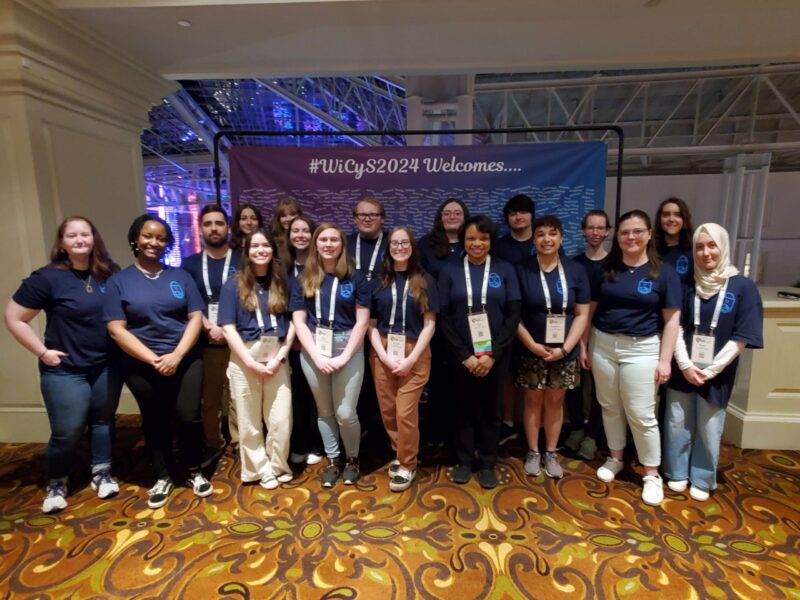 women in cybersecurity group photo